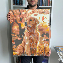 Load image into Gallery viewer, Custom Pet Paint by Numbers Kit