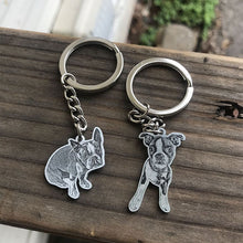 Load image into Gallery viewer, Personalised Photo Engraved Keychain