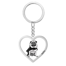 Load image into Gallery viewer, Personalised Photo Engraved Keychain