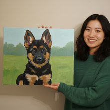 Load image into Gallery viewer, Custom Pet Paint by Numbers Kit
